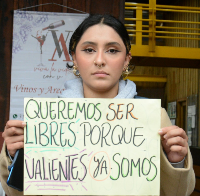 Laura Daniela Rodríguez Mejía  Por los derechos de la mujer y para llegar al punto de sentirnos seguras