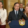 La imagen de Carolina Corcho, ministra de Salud, al lado del presidente Petro, una señal inequívoca del respaldo del presidente a su funcionaria.