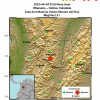 El primero de los temblores ocurrió a las 11:24 p.m. del martes y tuvo una magnitud de 3,1.