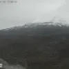 Panorámica tomada el domingo del Volcán Nevado del Ruiz. 