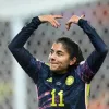 Catalina Usme, el símbolo de la victoria de Colombia sobre Jamaica y el paso a los cuartos de final del Mundial.