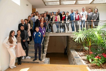 Fotos | Cortesía Efigas | LA PATRIA Grupo de periodistas que asistieron al taller de periodismo regional en contextos del cambio social.