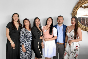 Jennifer Sepulveda, Delcy Bedoya, María Camila Rincón, Lina Patricia Diaz, Cristian Felipe Arias y Mónica López Soto.