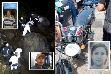 Tres caldenses murieron por accidentes en moto
