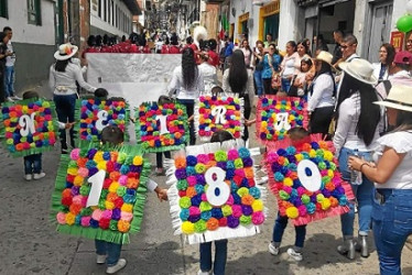 Fotos | Jorge Iván Castaño | LA PATRIA  Comparsas y desfiles estuvieron entre las muestras culturales del municipio.