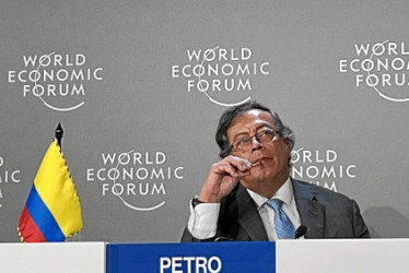 Gustavo Petro concluyó su participación en el Foro Económico Mundial de Davos.