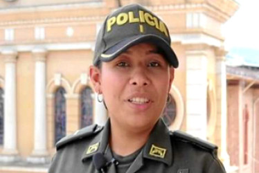 La subteniente Estefany Suaza es la nueva comandante de la Estación de Policía de Pácora.