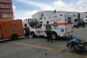 El Grupo Especial de Rescate (GER) atendió el accidente en la avenida del Centro. 