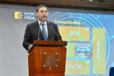 El ministro de las TIC, Mauricio Lizcano