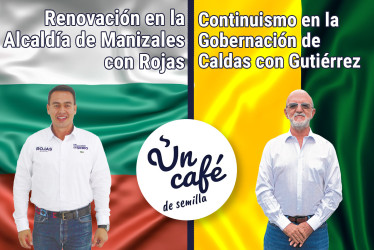 Renovación en la Alcaldía de Manizales con Jorge Eduardo Rojas y continuismo en la Gobernación de Caldas con Henry Gutiérrez