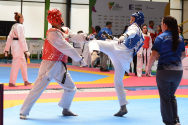 Taekwondo en los Juegos Nacionales del Eje Cafetero 2023