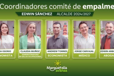 Diana Osorio y Claudia Muñoz serán las secretarias de Hacienda y Gobierno de Marquetalia (Caldas) en la Alcaldía del electo Edwin Sánchez.