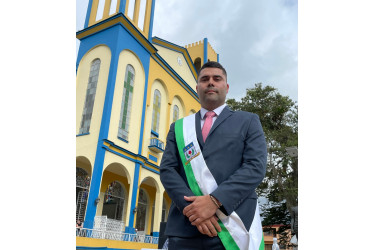 El nuevo alcalde de Aranzazu es Sebastián Merchán Zuluaga.