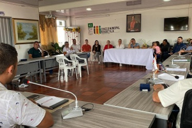 Edwin Sánchez, alcalde de Marquetalia (Caldas), instaló las sesiones del nuevo Concejo que quedó integrado por 11 concejales.