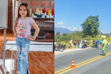 Niña de 9 años, arrollada por un carro en el Km 41, lucha por su vida en UCI de Pereira