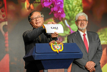 Gustavo Petro anunció que Cali será sede de la Conferencia de la Organización de Naciones Unidas sobre Biodiversidad (COP16).
