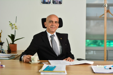 Duván Emilio Ramírez Ospina es el rector de la Universidad de Manizales desde septiembre del 2020.