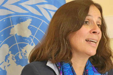 Foto | @ONUHumanRights | LA PATRIA Experta Internacional de la ONU Antonia Urrejola llama a Colombia a implementar el acuerdo de paz del 2016 como política de Estado.