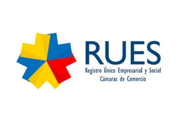 Logo del RUES en Colombia