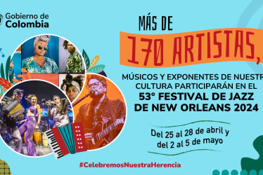 Colombia ha sido calificada por el Festival como ‘la potencia cultural de América Latina’.