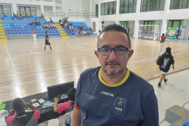 James López Londoño, el técnico manizaleño que hoy integra el seleccionado colombiano que competirá en el Mundial Sub-17 de Paraguay.