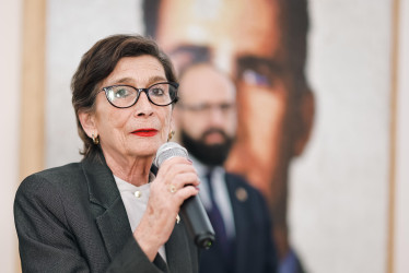 La embajadora de España en Argentina, María Jesús Alonso Jiménez