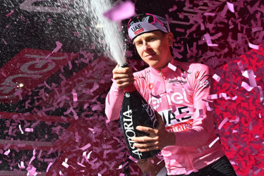 El esloveno Tadej Pogacar cada vez se afianza más como el favorito para llevarse el Giro de Italia 2024.