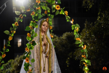 En Manizales se realizó el sábado el The Rosary Run, con la Virgen de Fátima como protagonista.