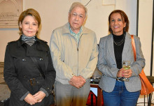 Beatriz Gómez, Néstor Buitrago Trujillo y Lucía Dussán.