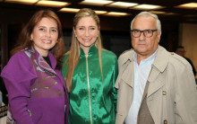 Pilar Joves, Camila Castillo, y Darío Gómez Jaramillo.