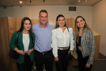 Jessica Ospina, Elías Heim, Camila Suárez y Catalina Gómez.