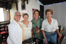 Claudia Patricia Valero, Amparo Castaño, Consuelo Quintero y Luz Estella Castaño.