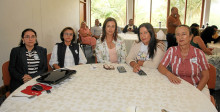 Ibeth Julieta Moncada, Luz Marina Agudelo, Norma Esperanza Agudelo, Luz Elena Ramírez y Adriana Quintero Gómez.