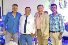 Jaime Quintero, Alberto Casallas, Eduardo Lasso y Gilberto Usma.