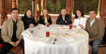 Felipe Motato, Paula Bastidas, Gloria Lucía Cifuentes, Julián Alberto Giraldo, Paula Orozco y Roberto Mares.