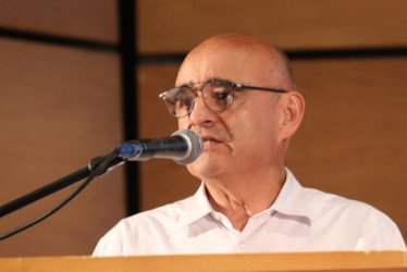 José Ismael Peña, rector designado y autoposesionado de la Universidad Nacional. 