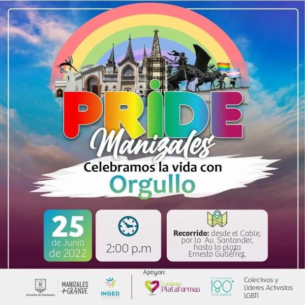 Desfile del Pride en Manizales