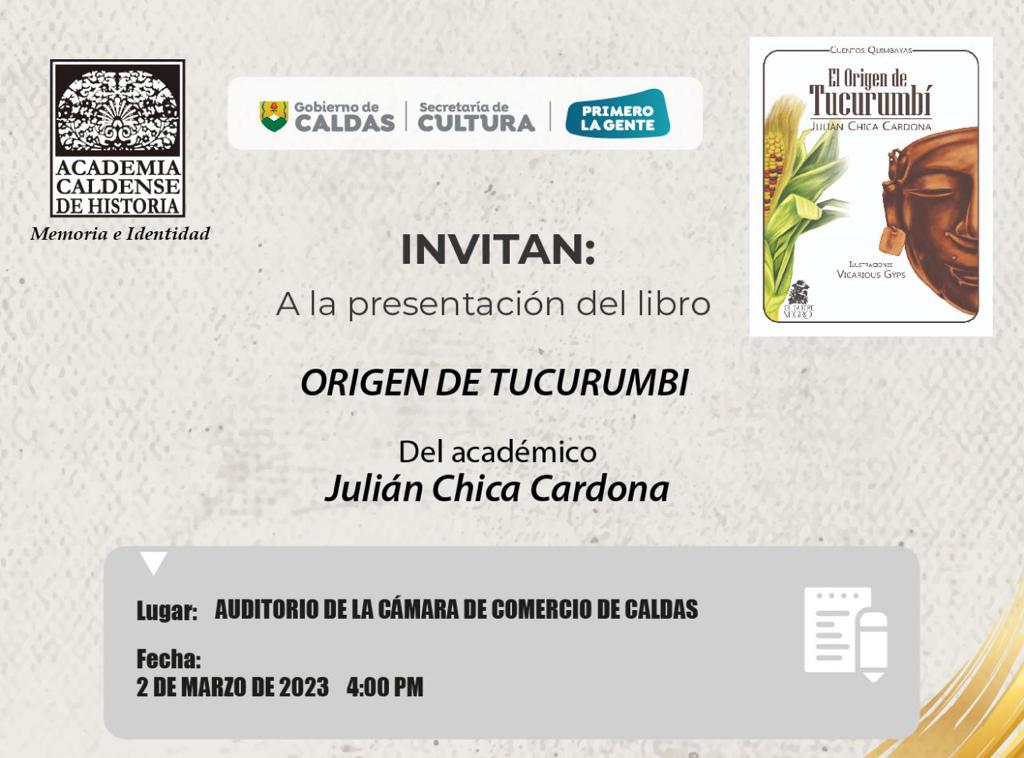 Presentación del libro Origen de Tucurumbí