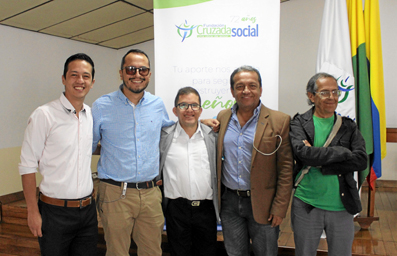 Periodistas: David Lau González, Carlos Eduardo García, Jairo Montoya, Fabián Giraldo Trejos y Carlos Cárdenas.