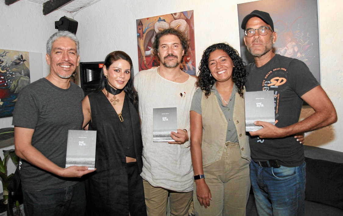 James Rodríguez, Camila Santamaría, Santiago Escobar, Yenniffer Giraldo y Jerónimo Rivero.