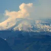 Volcán Nevado del Ruiz desde Manizales.