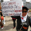 Ecuatorianos se manifestaron ayer contra el presidente de Ecuador, Guillermo Lasso, frente a la Asamblea Nacional.