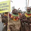 Protestas en la Cumbre del Clima de África