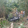El accidente ocurrió en la vía hacia la vereda El Salado, en el sector de Santa Cecilia. Cinco menores de edad resultaron lesionados.