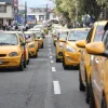 Los taxistas se movilizaron en agosto para protestar contra el Gobierno nacional.