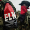 Integrante del Ejército de Liberación Nacional (Eln) portando el uniforme de esta guerrilla