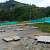 Este es el proyecto El Aguacatal en Chinchiná (Caldas) que pretendía albergar 100 familias, dentro del plan de las Mil Viviendas.