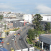 Avenida Santander de Manizales, con vista al centro de la ciudad.