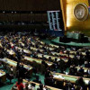Solo nueve Estados miembros de la ONU votaron en contra de la integración plena de Palestina a la Organización.