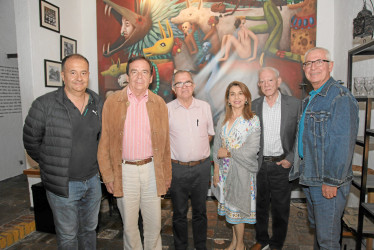 Ricardo Blandón, Samuel Franco, José Miguel Alzate, Doris Mayorga, Álvaro Medina Amaris y Alfonso Carbonell Ospina.